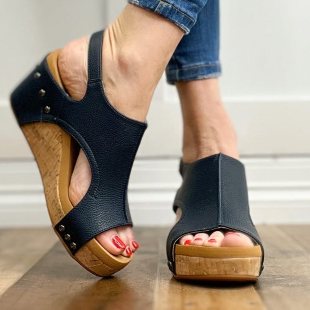 Corky Carley Navy Shoes